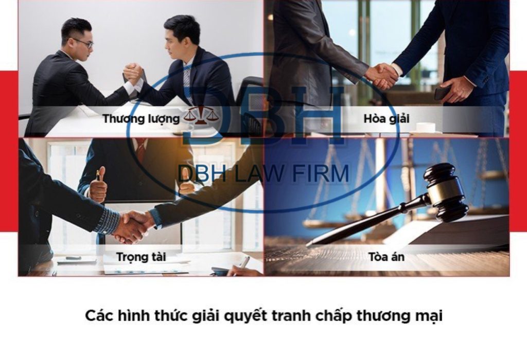 các hình thức giải quyết tranh chấp lương mại